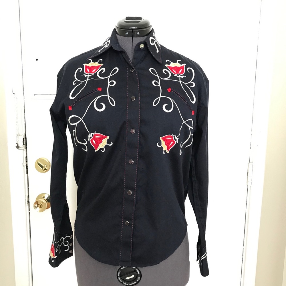 Rockmount Ranch Wear Navy Western Shirt